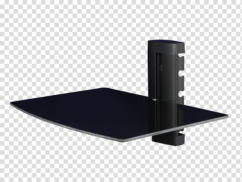 Set-top box DVD player Shelf Glass High-definition television, glass transparent background PNG clipart