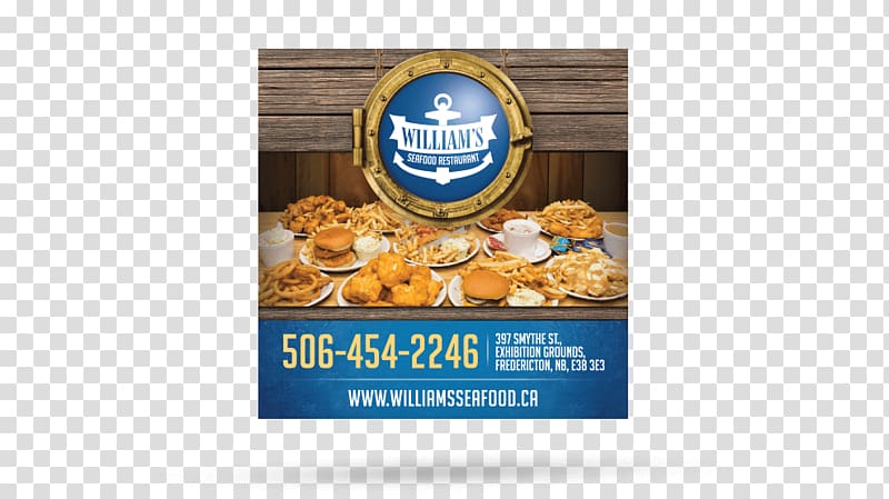 William's Seafood Restaurant Advertising Graphic design Web design Creative Juices, web design transparent background PNG clipart