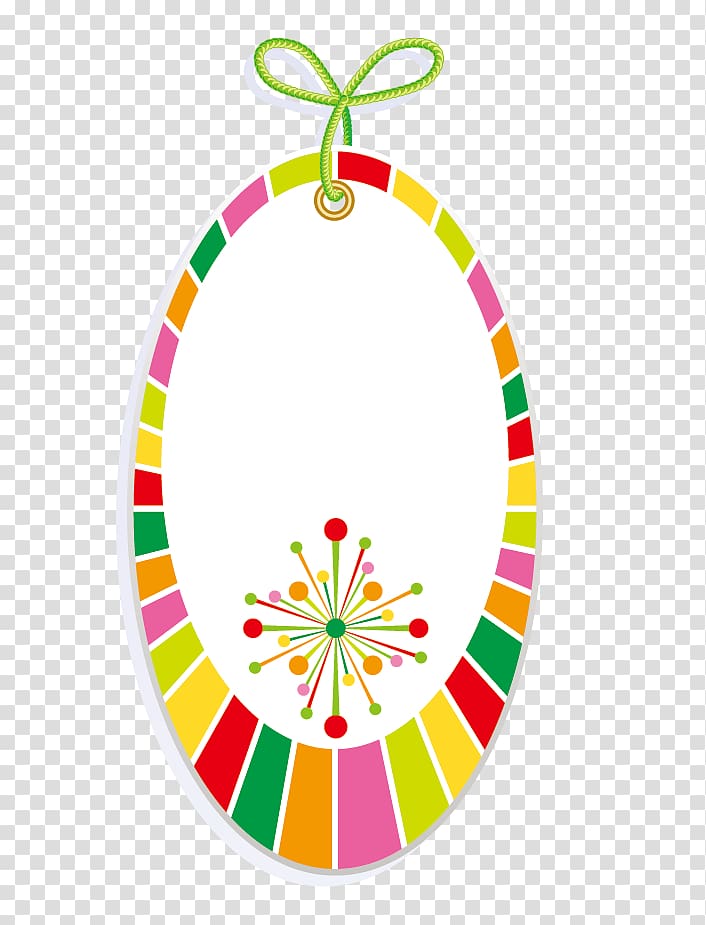 oval white and multicolored ornament illustration, Label Revision tag , Tag transparent background PNG clipart