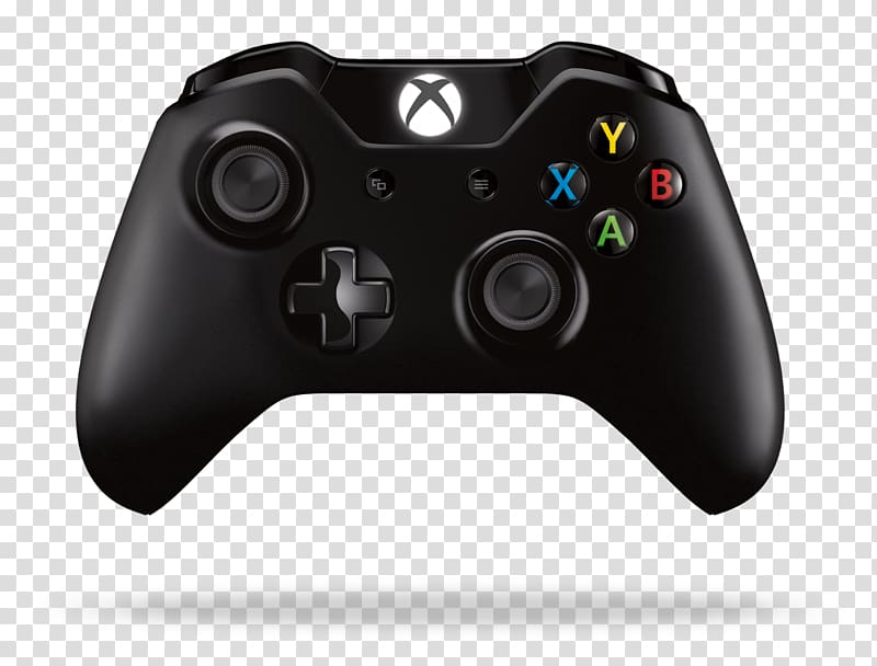 Xbox One controller Xbox 360 controller Black Game Controllers, xbox one transparent background PNG clipart