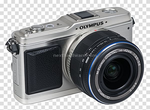 Digital SLR Olympus PEN E-P1 Camera lens Olympus PEN E-P3 Mirrorless interchangeable-lens camera, camera lens transparent background PNG clipart