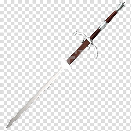 Claymore Knife Basket-hilted sword Longsword, knife transparent background PNG clipart