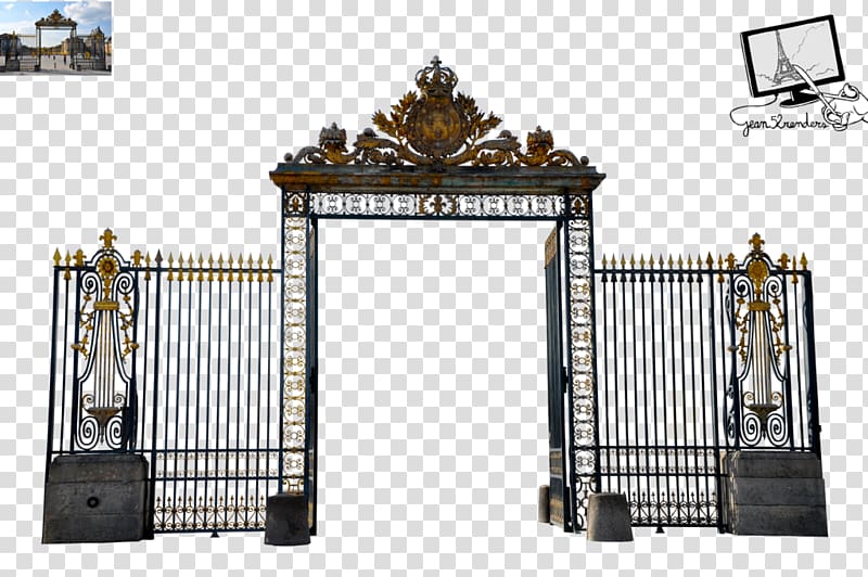 Palace of Versailles , Gate transparent background PNG clipart