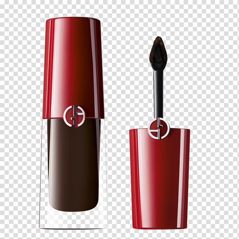 Lip balm Giorgio Armani Lip Magnet Lipstick, lipstick transparent background PNG clipart