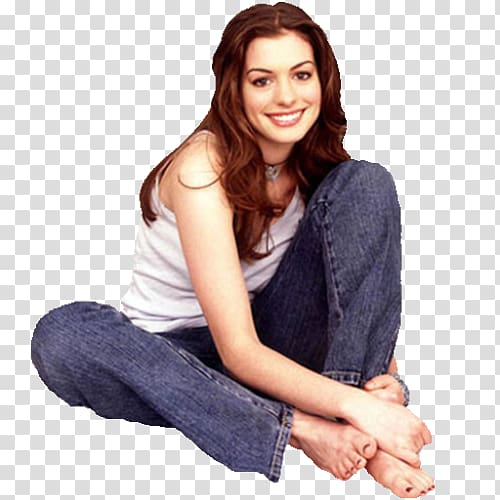 Anne Hathaway Hollywood The Princess Diaries Mia Thermopolis Foot, anne hathaway transparent background PNG clipart