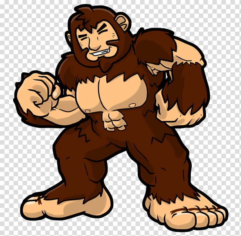 The Historical Bigfoot Cartoon Drawing, big foot transparent background PNG clipart