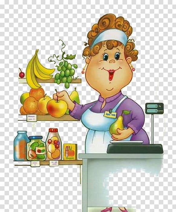 shopkeeper clipart