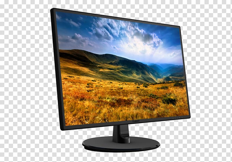 LED-backlit LCD Computer Monitors Liquid-crystal display Display device 1080p, LCD tv transparent background PNG clipart