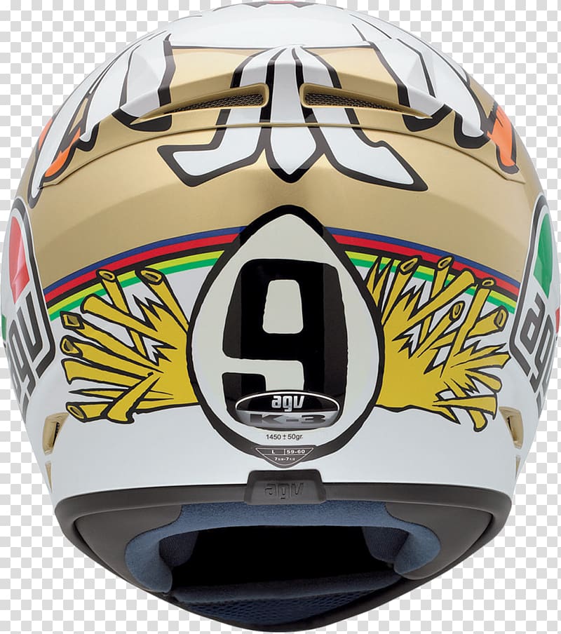 Motorcycle Helmets Chicken AGV, valentino rossi transparent background PNG clipart