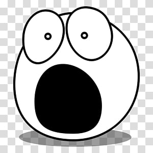 Scared Cartoon Face Png - Free Transparent PNG Clipart Images Download