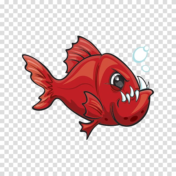 Sticker Decal Piranha Printing Polyvinyl chloride, others transparent background PNG clipart