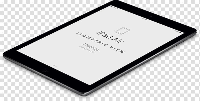 black iPad Air, iPad 4 iPad Air Mockup Template, mockup transparent background PNG clipart