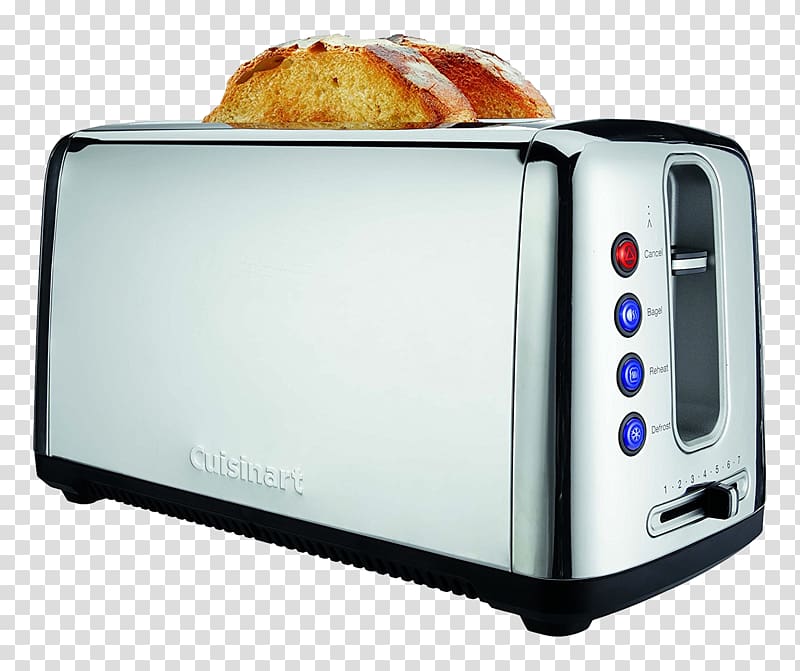 Cuisinart CPT-2400 The Bakery Artisan Bread Toaster Bagel toast, toast transparent background PNG clipart