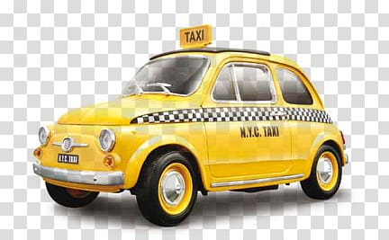 Taxi transparent background PNG clipart