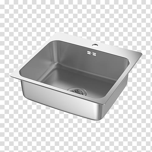 Sink Kitchen Tap IKEA Stainless steel, Embedded sink transparent background PNG clipart