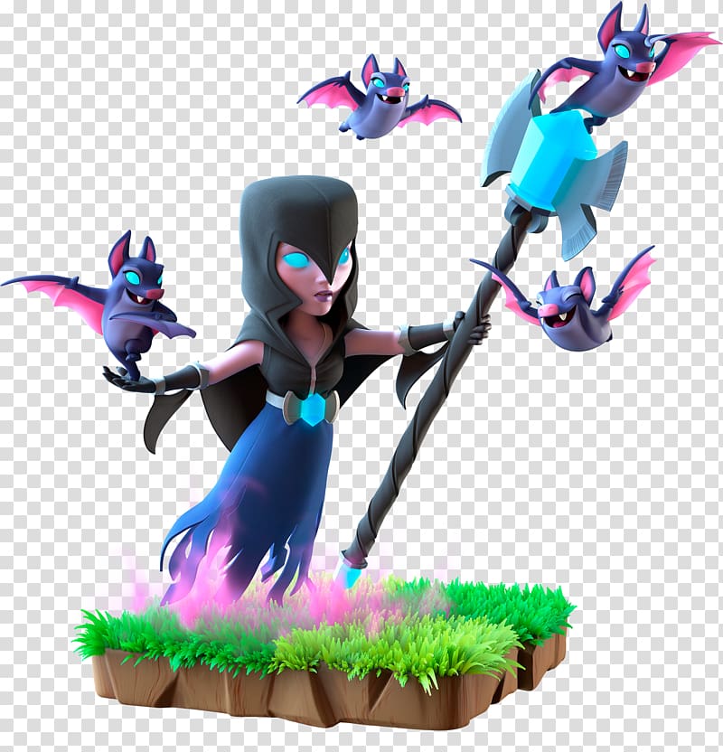 Supercell Clash of Clans Witch , Clash of Clans Clash Royale Witchcraft Troop Golem, Clash of Clans transparent background PNG clipart