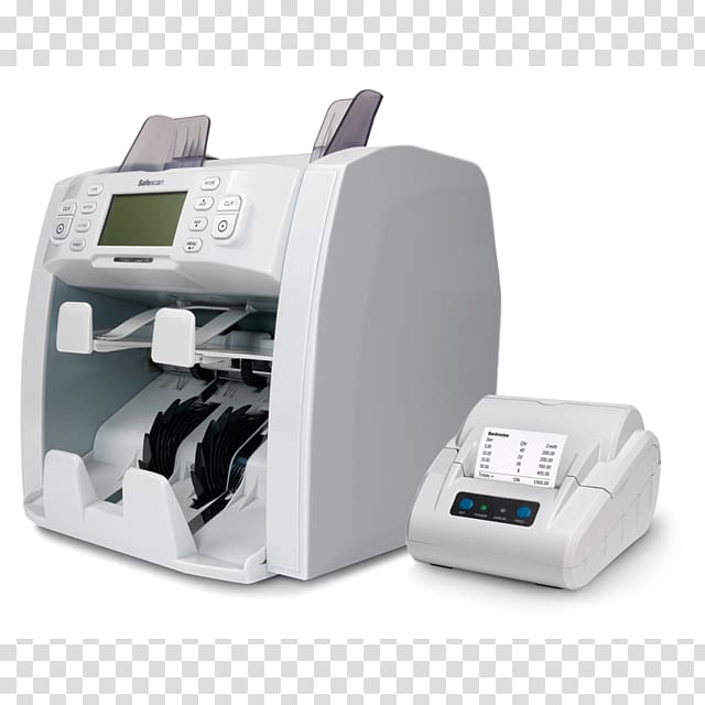Banknote counter Currency-counting machine Contadora de billetes 2985 SX, banknote transparent background PNG clipart