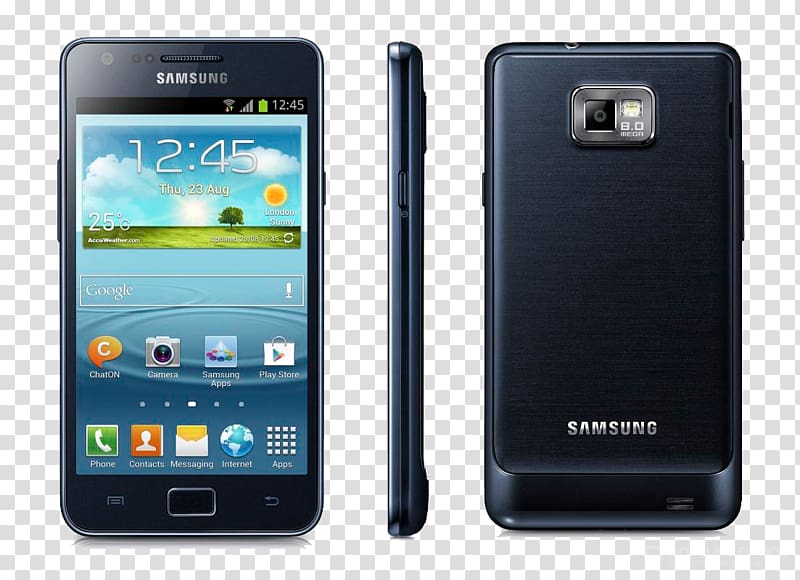 Samsung Galaxy S Plus Android Smartphone, samsung transparent background PNG clipart