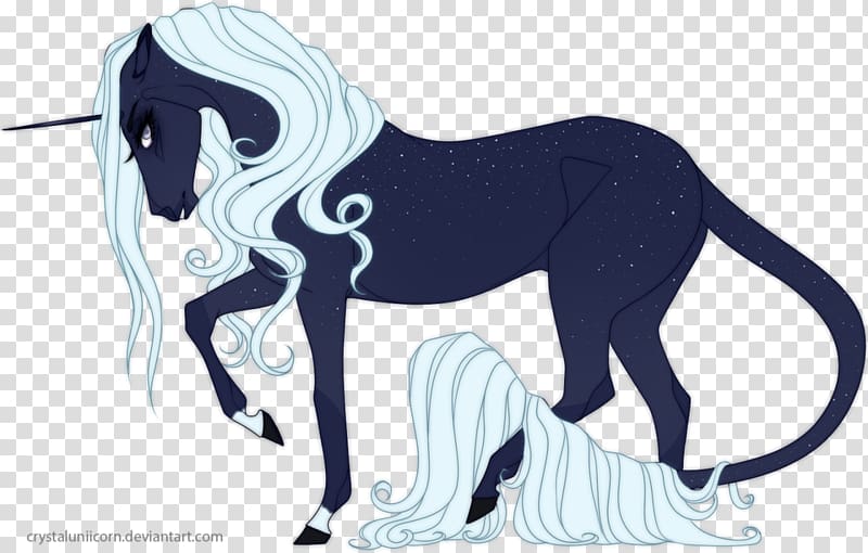 Mustang Pony Commission Line art, Starry night transparent background PNG clipart