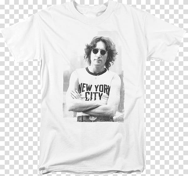 Printed T-shirt New York City Clothing, T-shirt transparent background ...