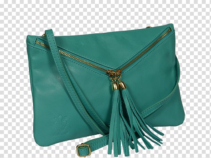 Handbag Turquoise Leather Michael Kors Tasche, zipper transparent background PNG clipart