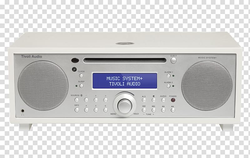 Tivoli Audio Music System + Radio CD player Digital audio broadcasting Music centre, radio transparent background PNG clipart