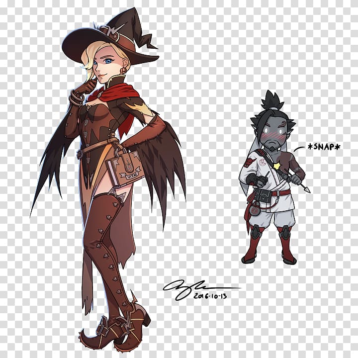 Overwatch Mercy Hanzo Witchcraft Demon, hanzo and widowmaker transparent background PNG clipart