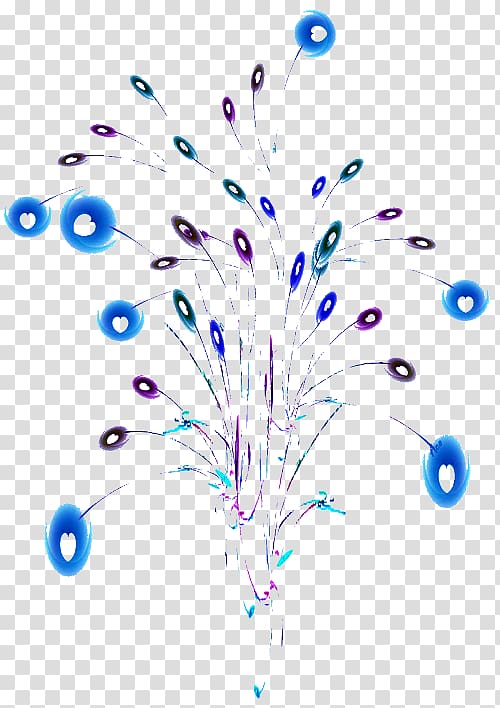 Fireworks Blue Violet, decoration effect transparent background PNG clipart