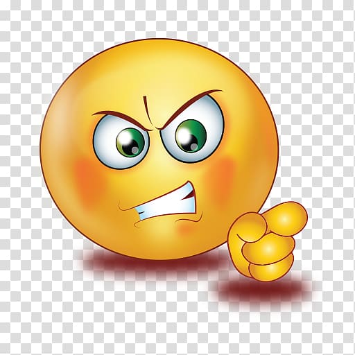 Smiley Emoticon Emoji Sticker Anger, finger emoji transparent background PNG clipart