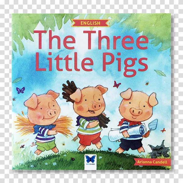 The Three Little Pigs Little Red Riding Hood Book Fairy tale, pig transparent background PNG clipart