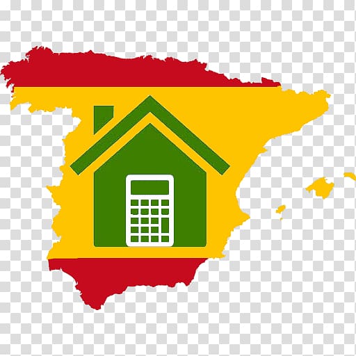 Spain graphics illustration, property tax maps transparent background PNG clipart
