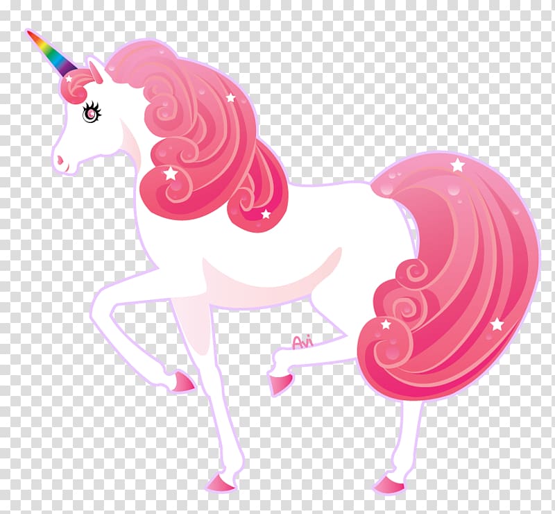 Unicorn , Unicorn , pink unicorn illustration transparent background PNG clipart