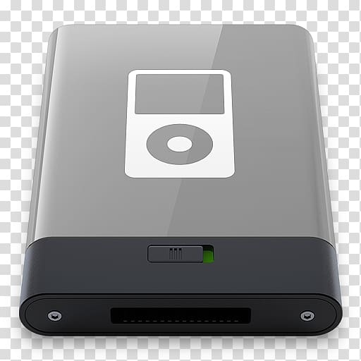 gray and black MP3 player illustration, electronic device ipod multimedia electronics accessory, Grey iPod W transparent background PNG clipart