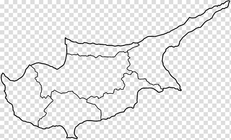 Cyprus Blank map Plan de Lyon Google Maps, only transparent background PNG clipart