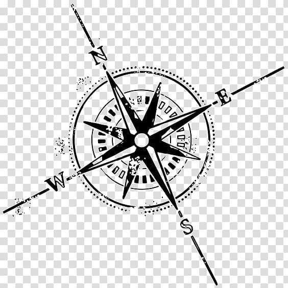 Compass rose , Cartoon compass transparent background PNG clipart