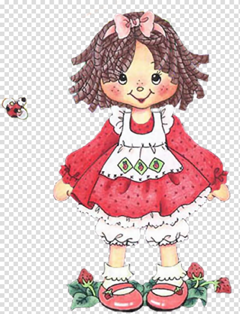 Strawberry Shortcake Centerblog Doll, scuba diving tools transparent background PNG clipart