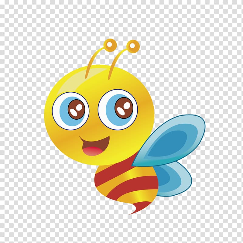 Bee Butterfly , 51 labor bee transparent background PNG clipart