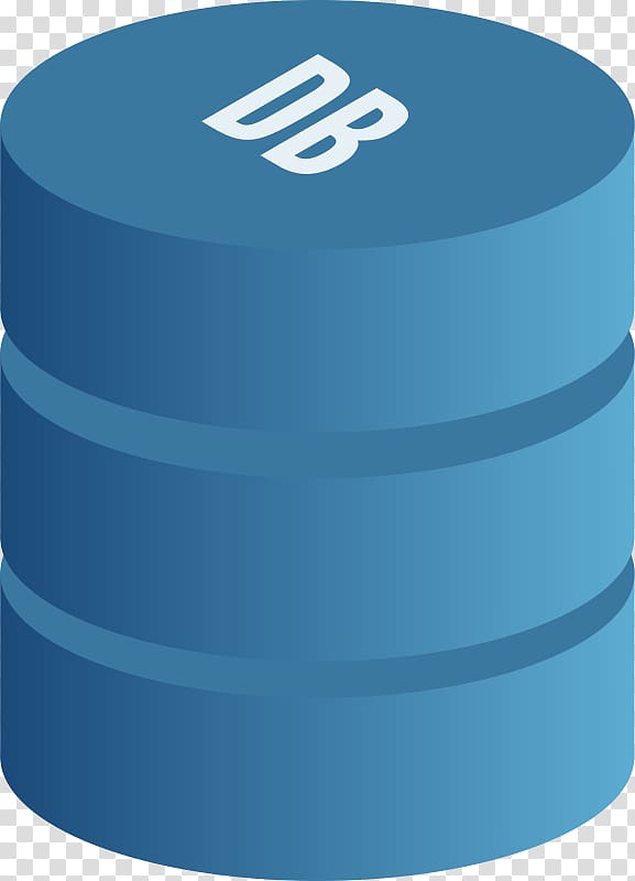 round blue and white illustration, Database Server Icon, Database Symbol transparent background PNG clipart