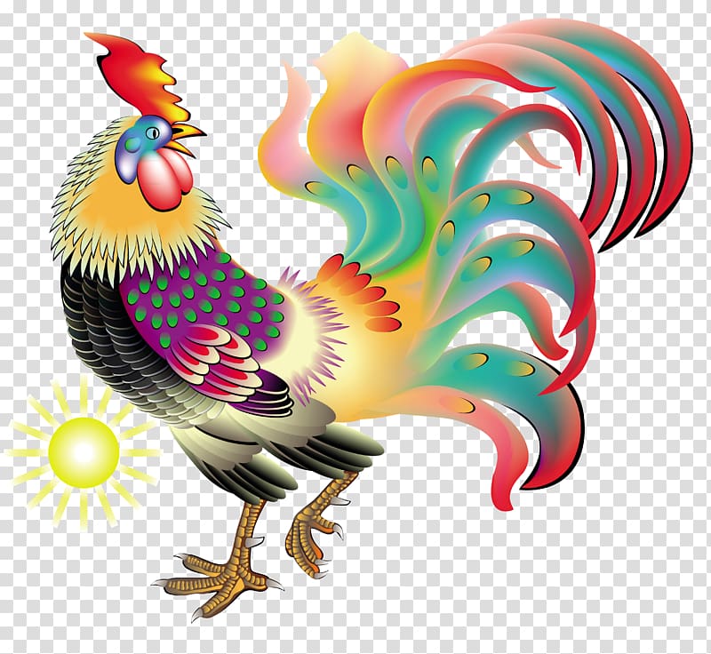 Chinese New Year Oudejaarsdag van de maankalender Chicken Advertising Lunar New Year, chinese new year transparent background PNG clipart