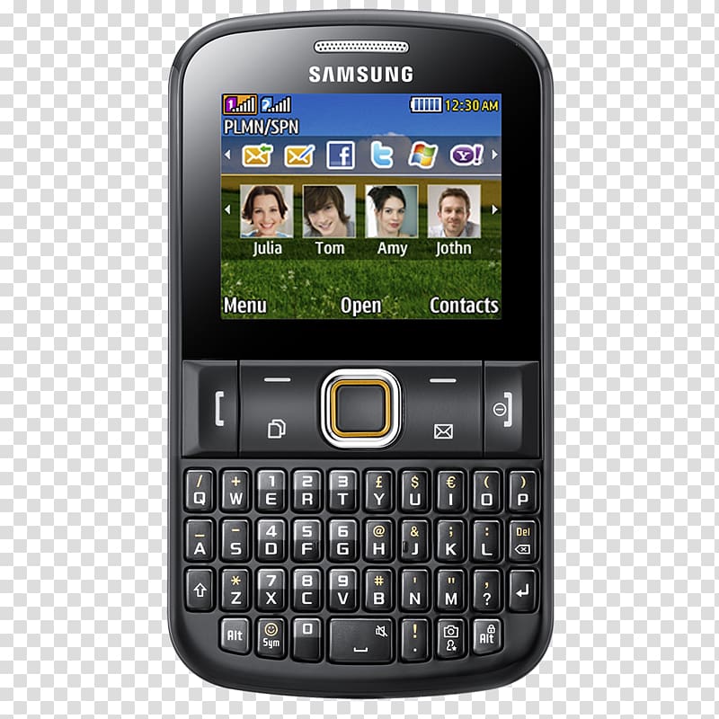Samsung Galaxy Ace Plus Samsung Chat 335 Dual SIM Telephone, samsung transparent background PNG clipart