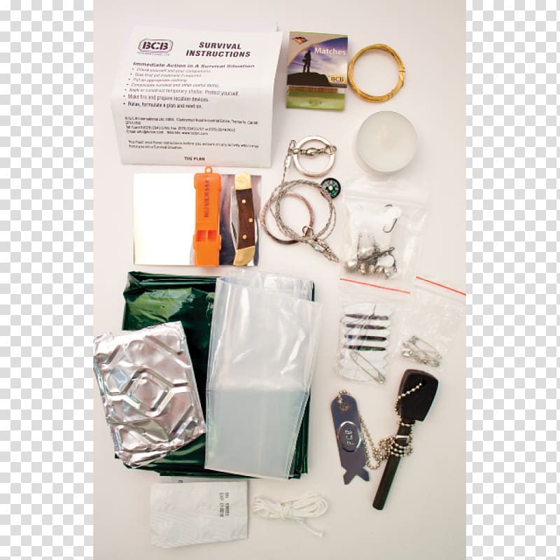 Mini survival kit Survival skills Sleeping Bags, disaster preparedness emergency kit transparent background PNG clipart