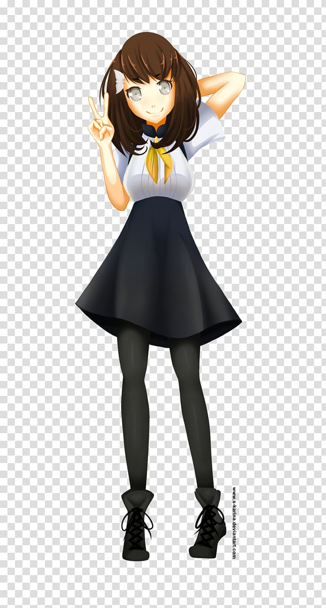 Hajime Ichinose Fan art Character, Karina transparent background PNG clipart
