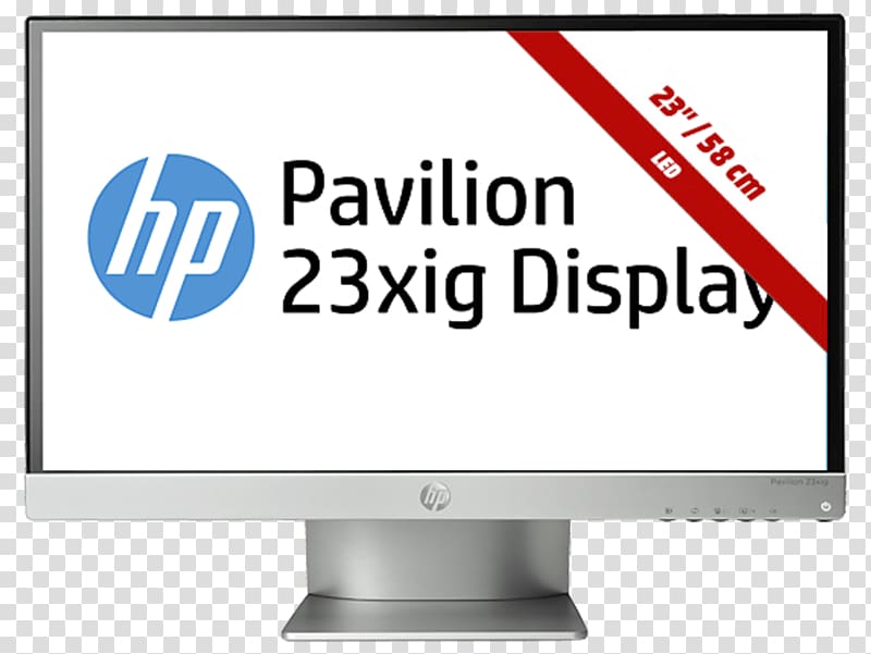 Hewlett-Packard HP Pavilion 23xi IPS panel HP Pavilion 20xi Computer Monitors, hewlett-packard transparent background PNG clipart