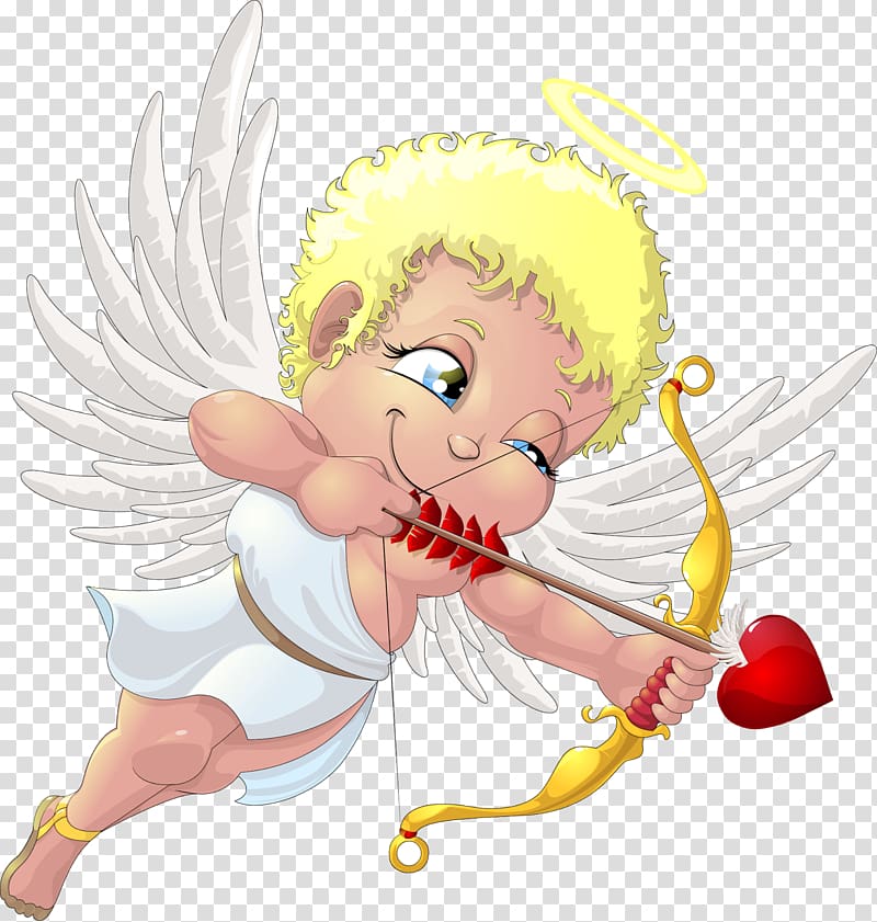 Valentine\'s Day Vinegar valentines Love , cupid transparent background PNG clipart