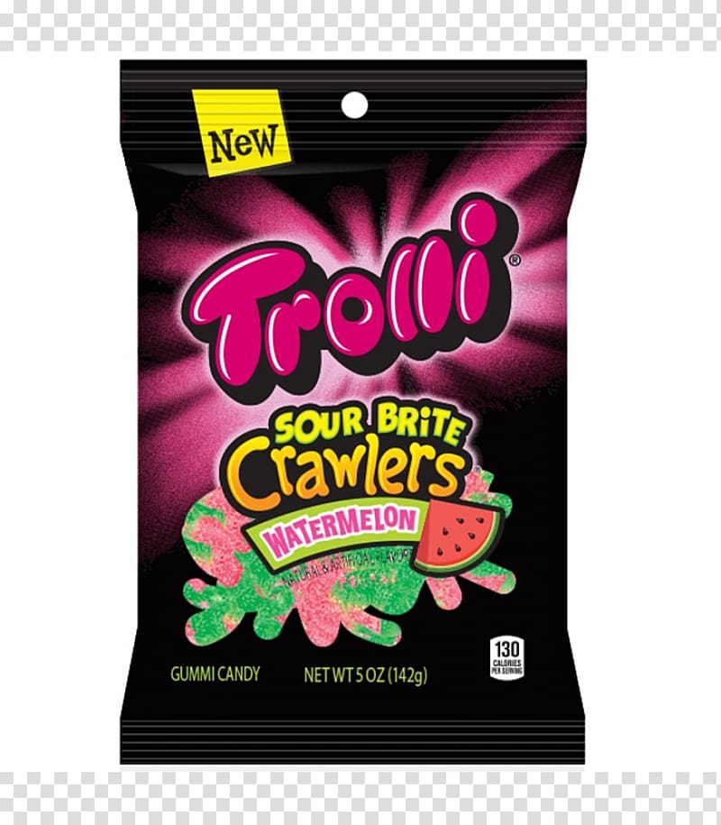 Gummi candy Sour Fizz Trolli, candy transparent background PNG clipart