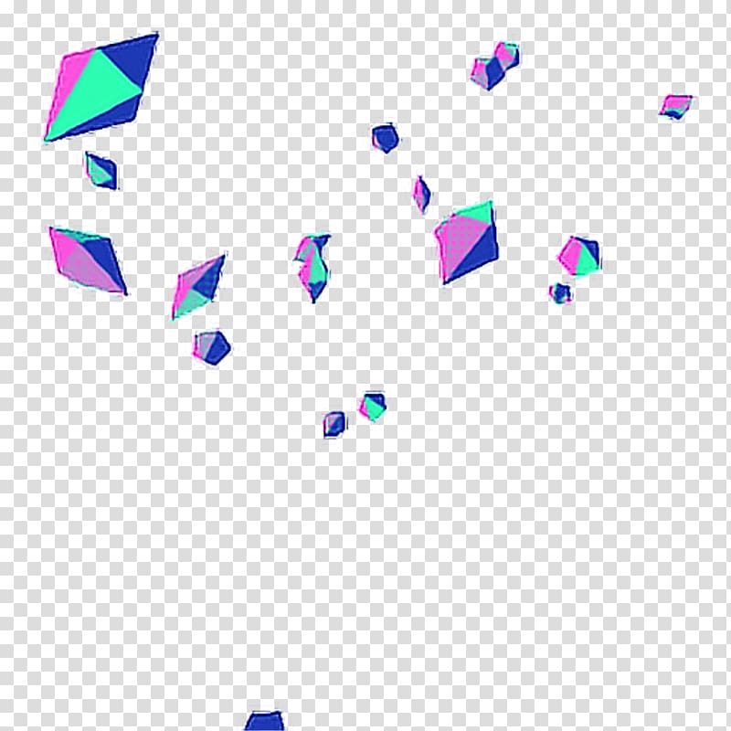 pink, green, and purple diamond-themed illustration, Vaporwave Light, STICKERS transparent background PNG clipart