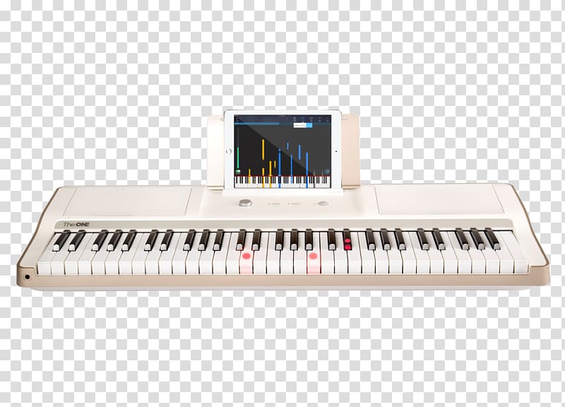 The ONE Smart Piano 61-Key Musical keyboard Musical Instruments, electronic piano transparent background PNG clipart