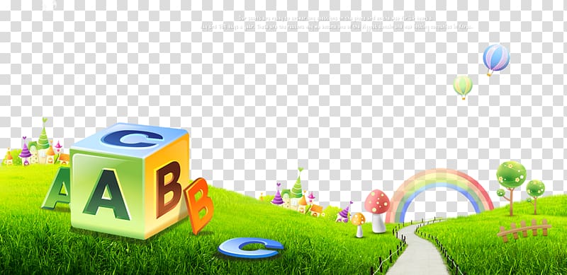 learning land , Disappearance of Yingying Zhang Poster Illustration, abc castle transparent background PNG clipart