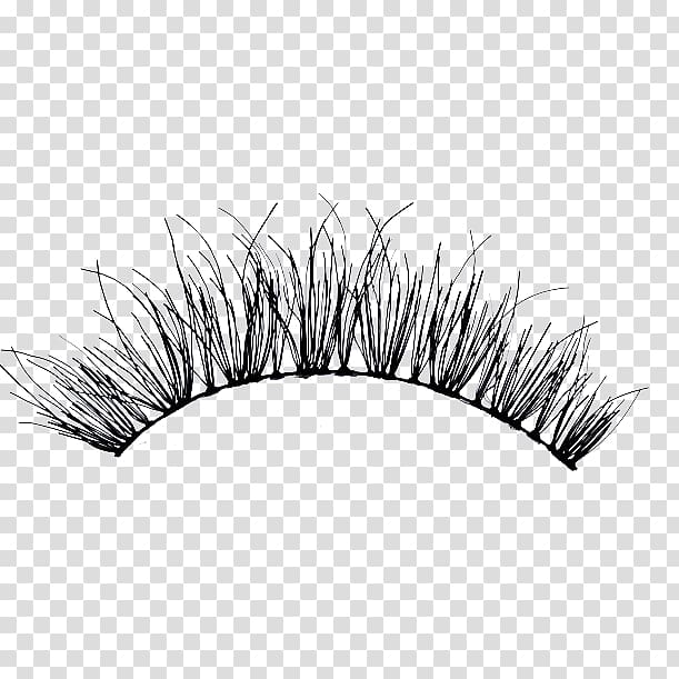 black false eyelash, Eyelash extensions Artificial hair integrations Mascara, eyelashes transparent background PNG clipart