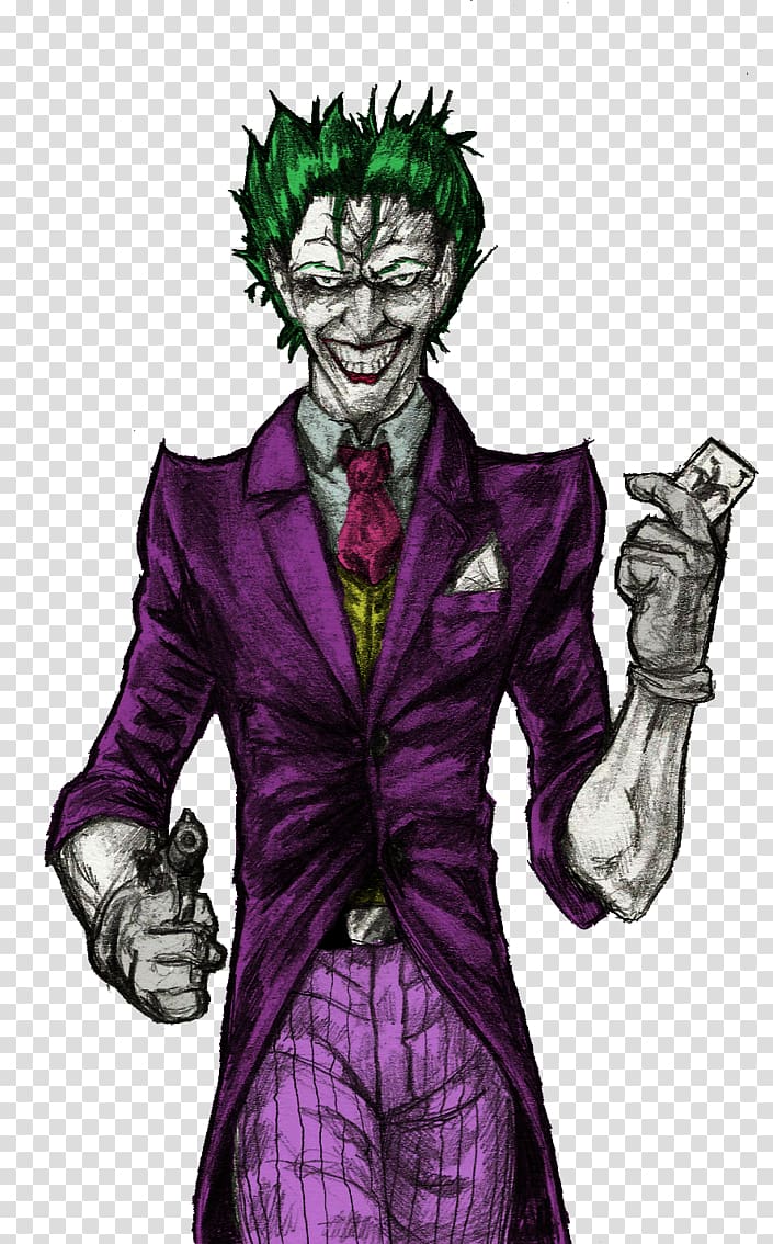 The Joker illustratiomn, Joker Color Activity Batman T-shirt, Joker transparent background PNG clipart